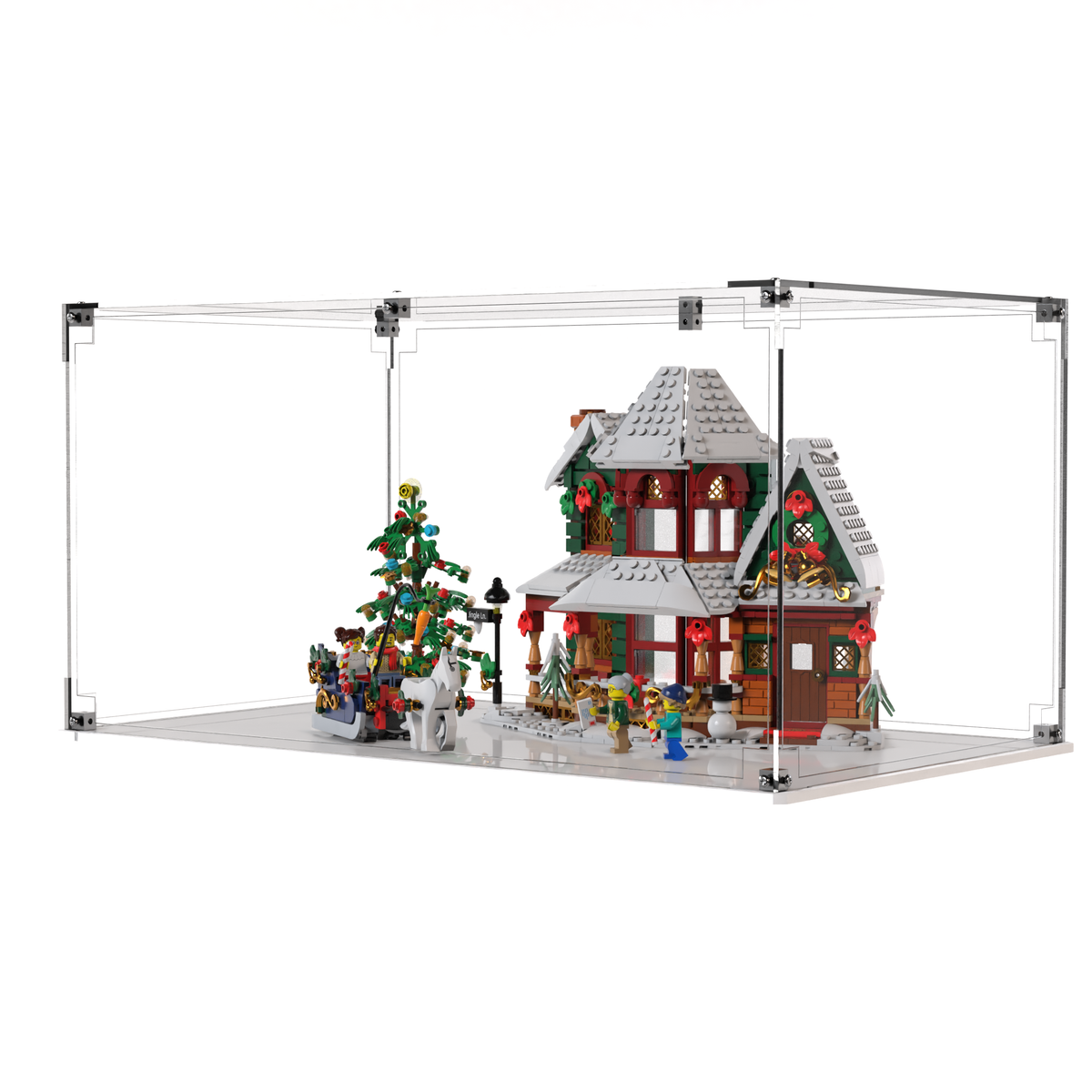 Display Case For LEGO Holiday House 11387