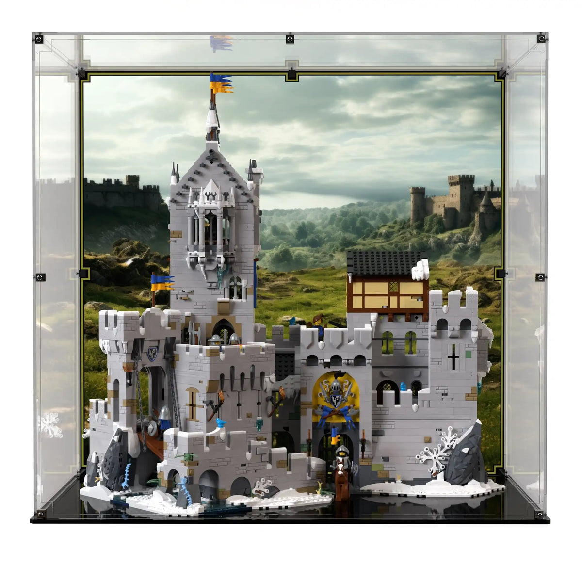 Display Case For LEGO® Bricklink Mountain Fortress 910029
