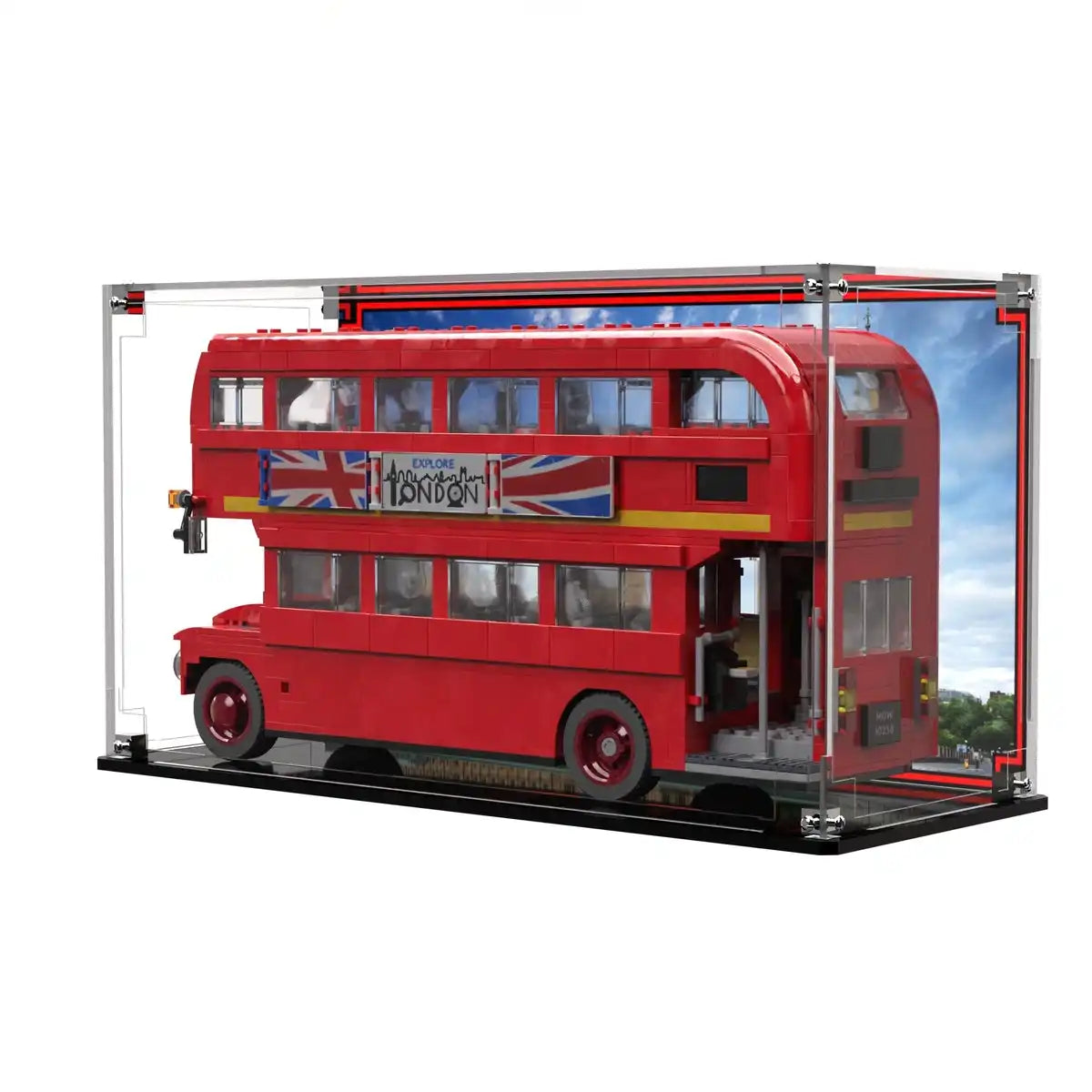Display Case For LEGO® Creator Expert London Bus 10258