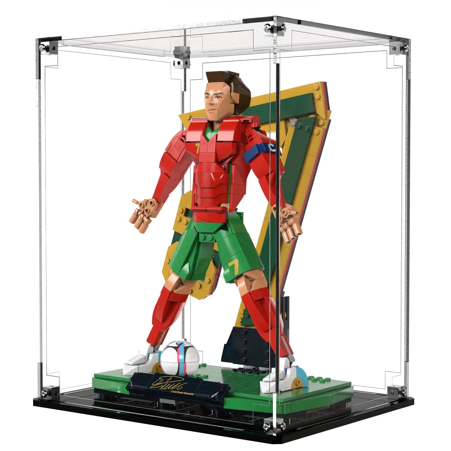 Display Case For LEGO Cristiano Ronaldo – Football Legend 43016