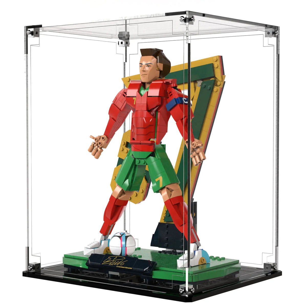Display Case For LEGO Cristiano Ronaldo – Football Legend 43016