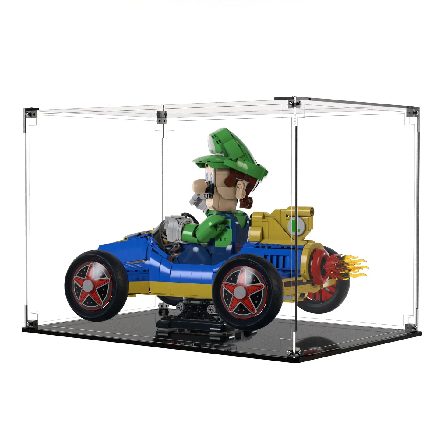 Display Case For LEGO Luigi & Mach 8 72050