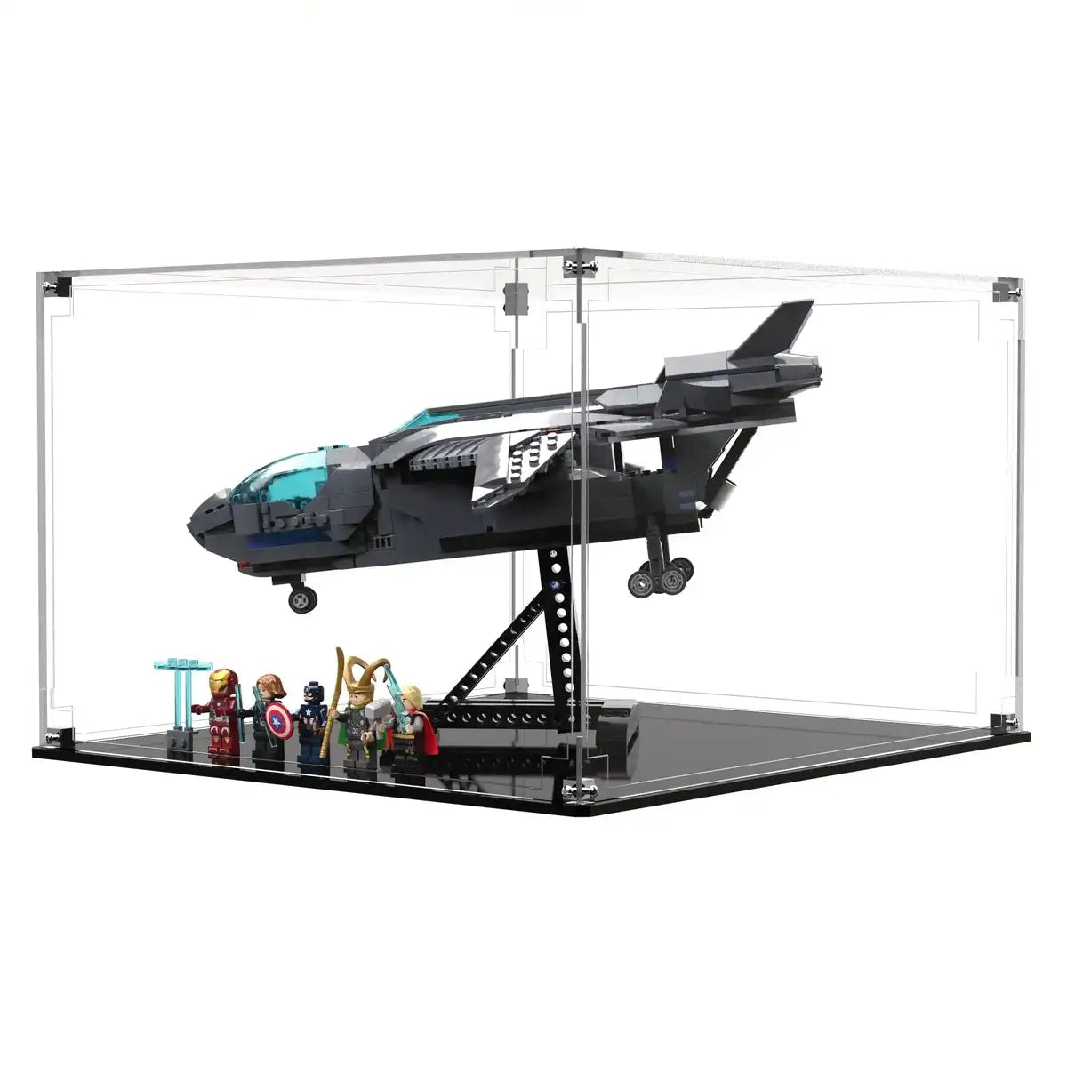 Display Case For LEGO Marvel The Avengers Quinjet 76248