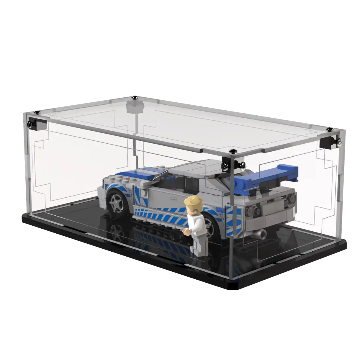 Display Case For LEGO® Speed Champions Nissan Skyline GT-R (R3) 76917