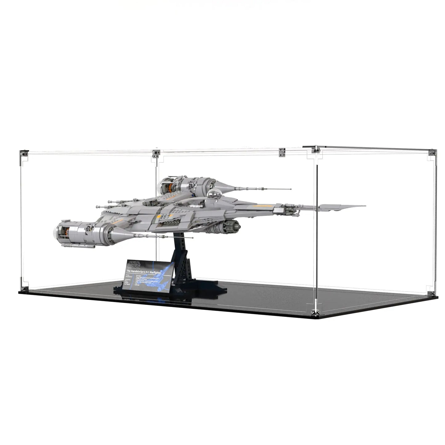 Display Case For LEGO The Mandalorian's N-1 Starfighter 75442