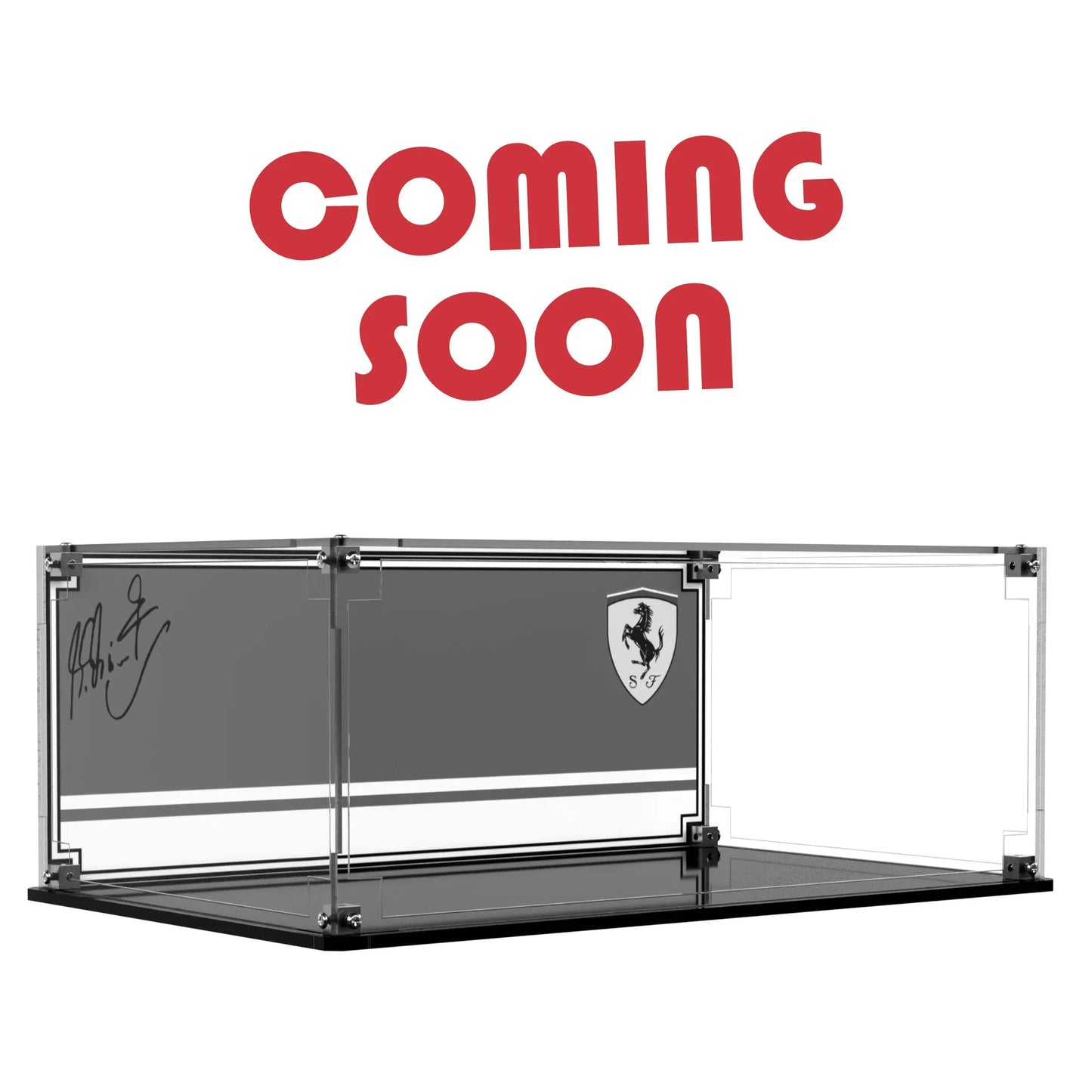 LEGO Ferrari F2004 & Michael Schumacher 11375 Display Case