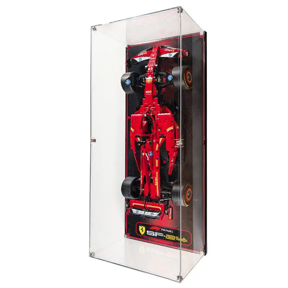 Wall Display Case For LEGO Ferrari SF-24 F1 Car 42207