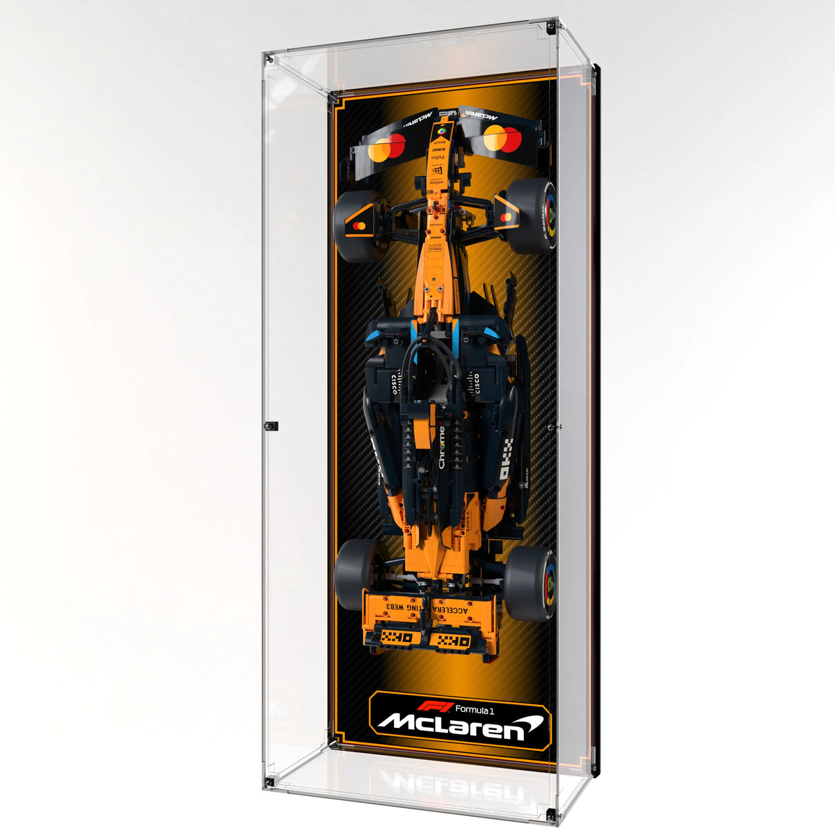 Wall Display Case For LEGO Technics Mclaren Mcl39 F1 Car 42228