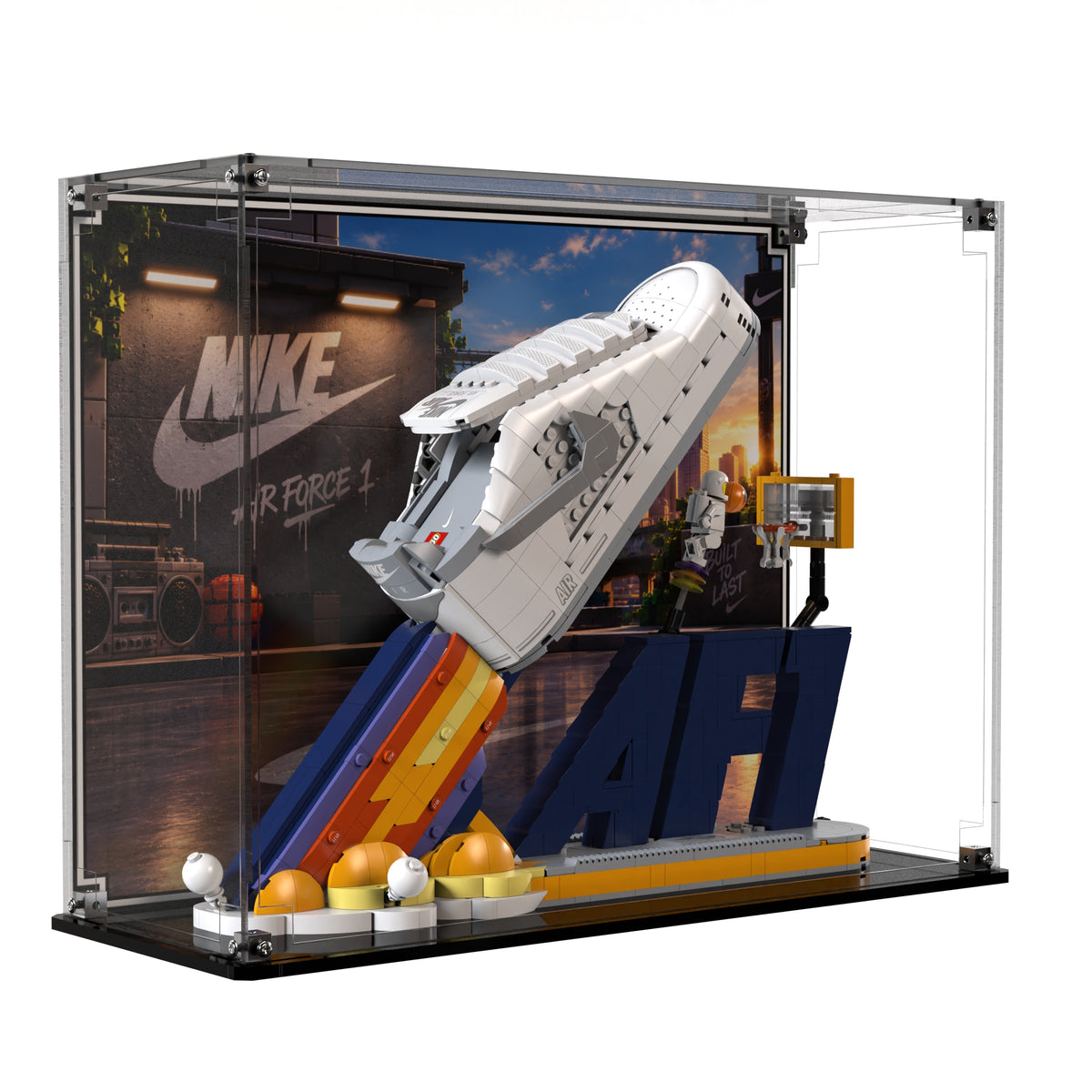 Display Case For LEGO Nike Air Force 1 X 43026