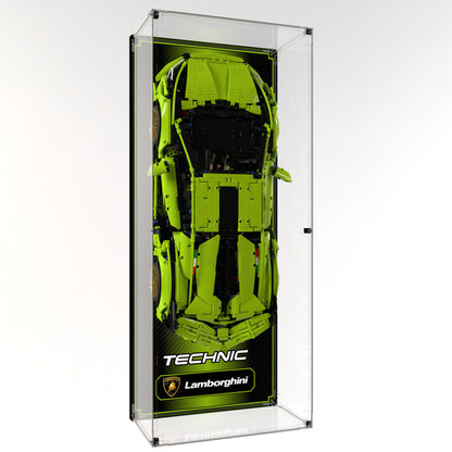 Wall Display Case For LEGO Technic Lamborghini Sián FKP 37 42115