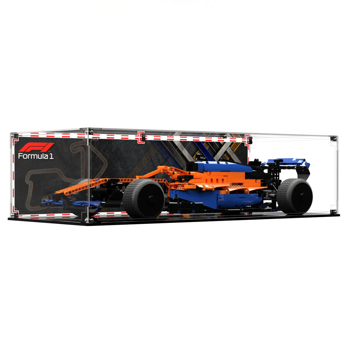 Display Case For LEGO McLaren Formula 1 F1 Race 42141