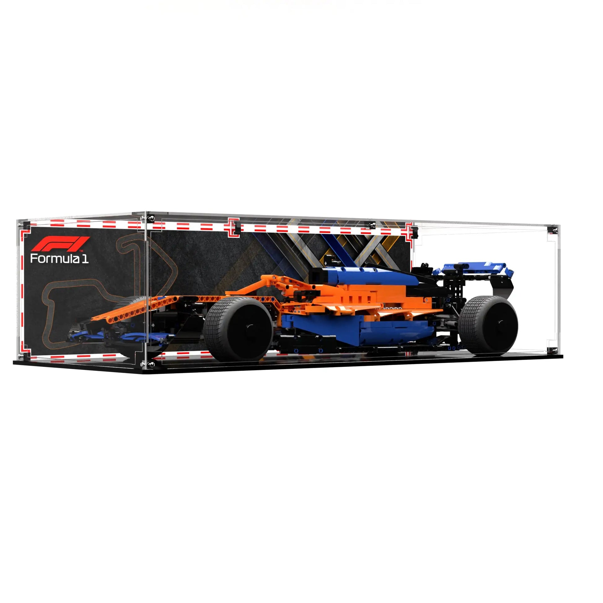 Display Case For LEGO McLaren Formula 1 F1 Race 42141