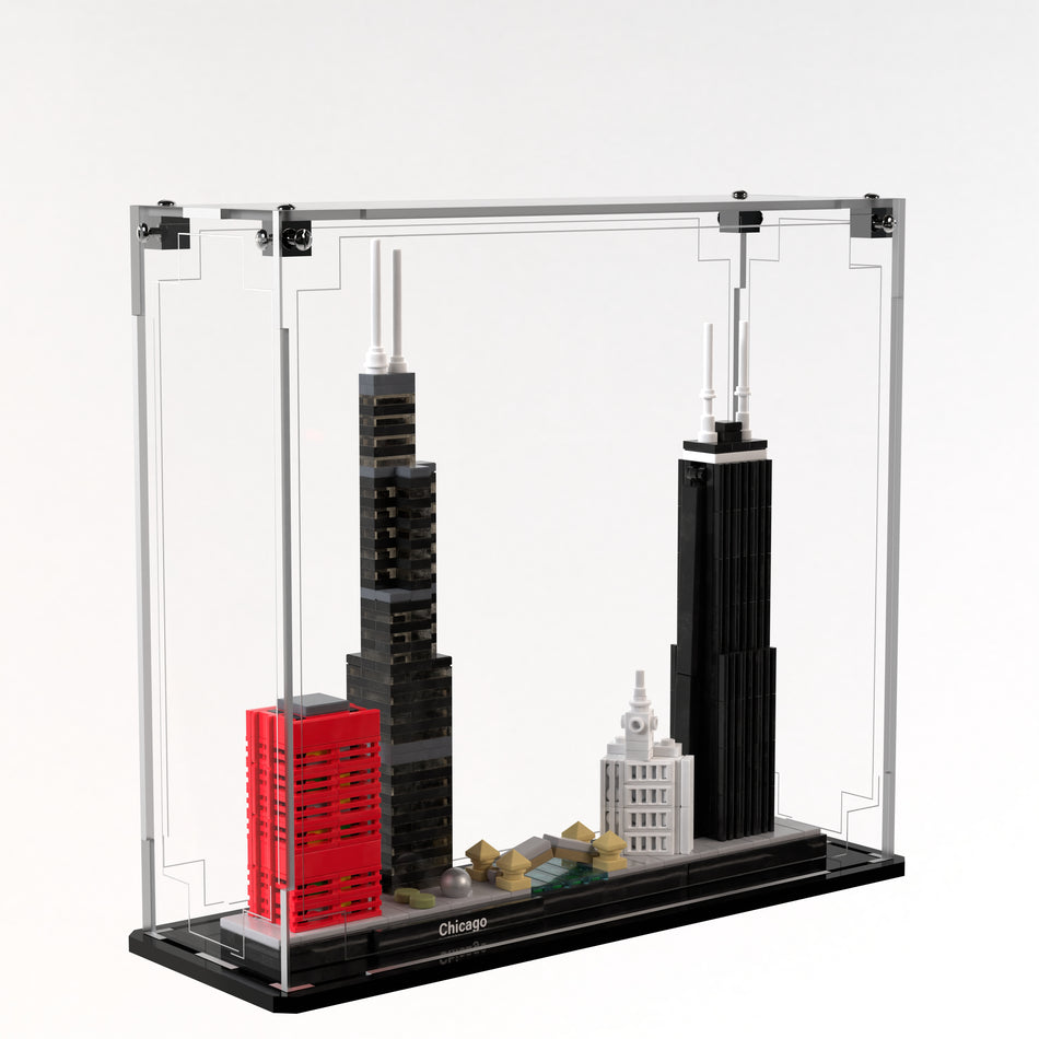 Display Case For LEGO® Architecture Chicago 21033