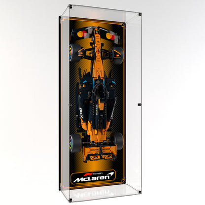 Wall Display Case For LEGO Technics Mclaren Mcl39 F1 Car 42228
