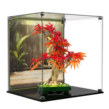 Display Case For LEGO Japanese Red Maple Bonsai Tree 10348