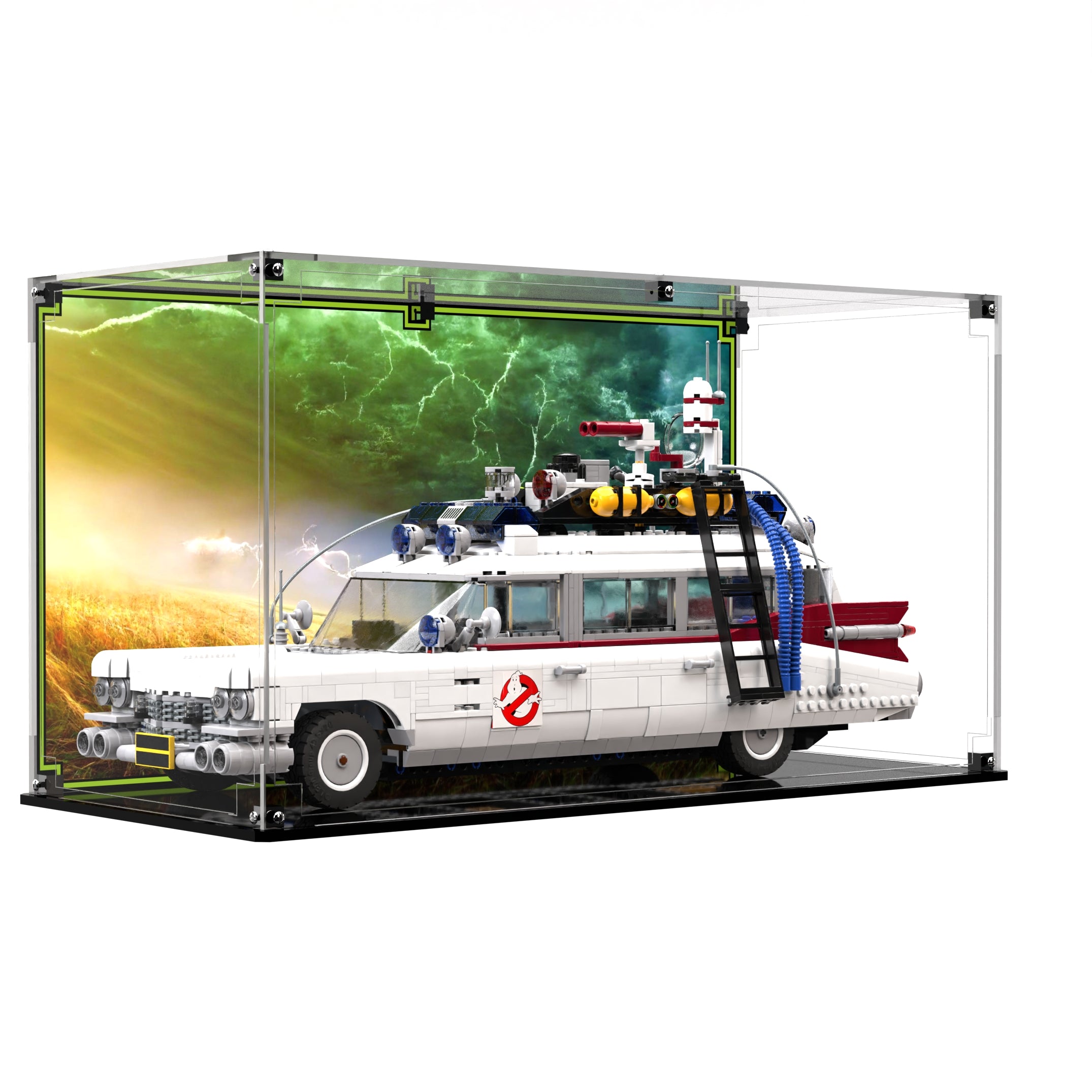 Display Case for LEGO Icons Ghostbusters ECTO 1 10274 Brick In It