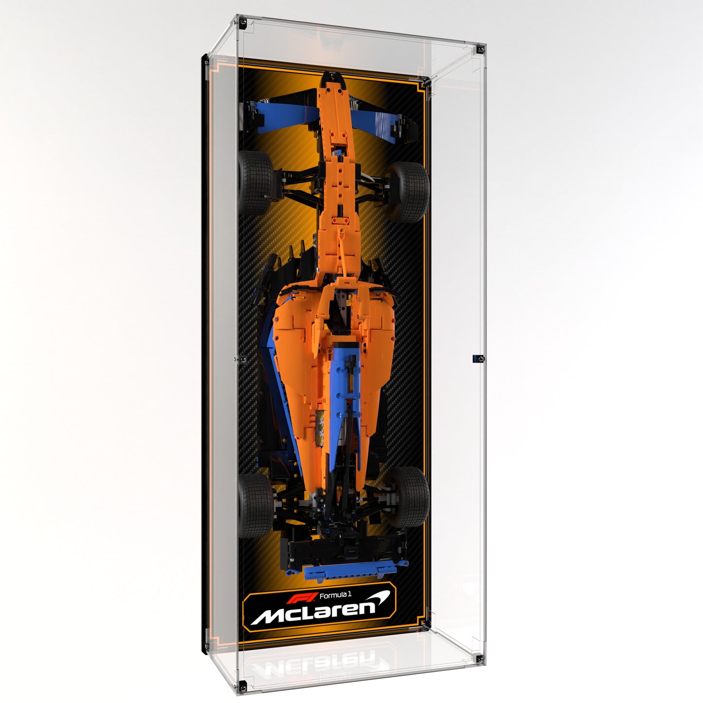 Wall Display Case For LEGO Technic McLaren Formula 1 Race Car 42141