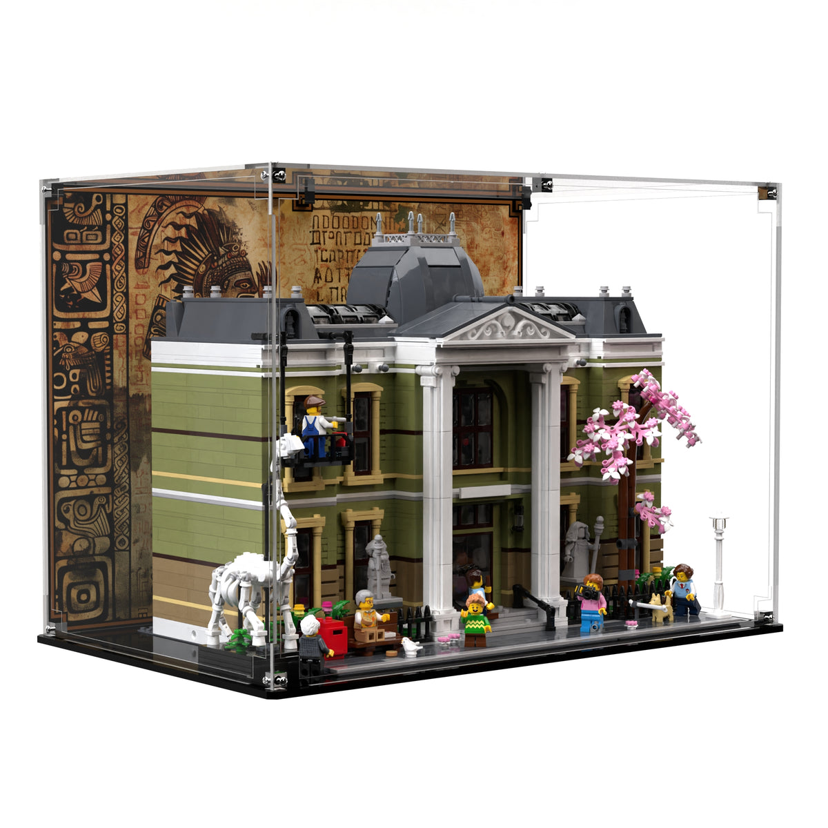 Display Case For LEGO® Icons Natural History Museum 10326 - Brick In It