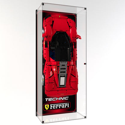 Wall Display Case For LEGO Technic Ferrari Daytona SP3 42143