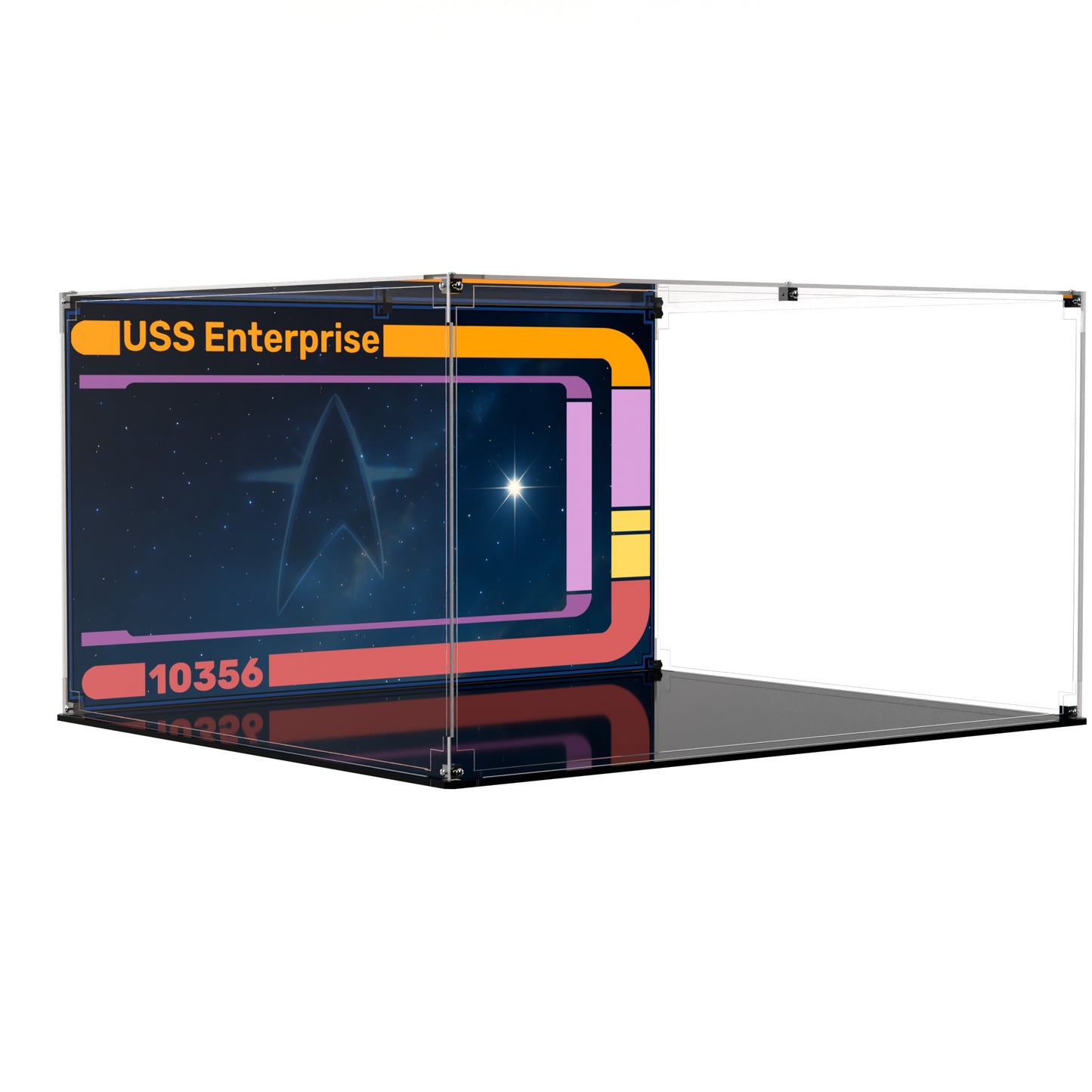 Display Case For LEGO Icons Star Trek: U.S.S. Enterprise NCC-1701-D™ 10356