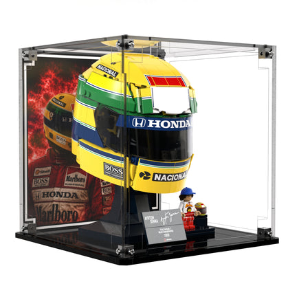 Display Case For LEGO Ayrton Senna Helmet 43024
