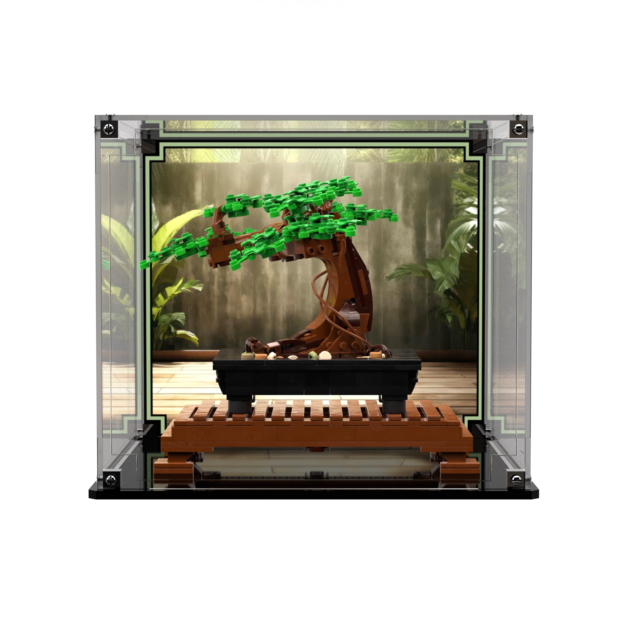 Acrylic Display Case for LEGO Bonsai Tree