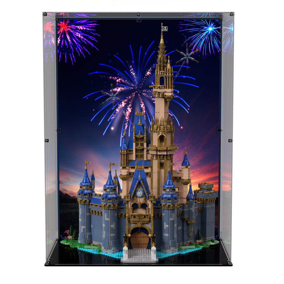 Display Case For LEGO® Disney Disney Castle 43222 - Brick In It