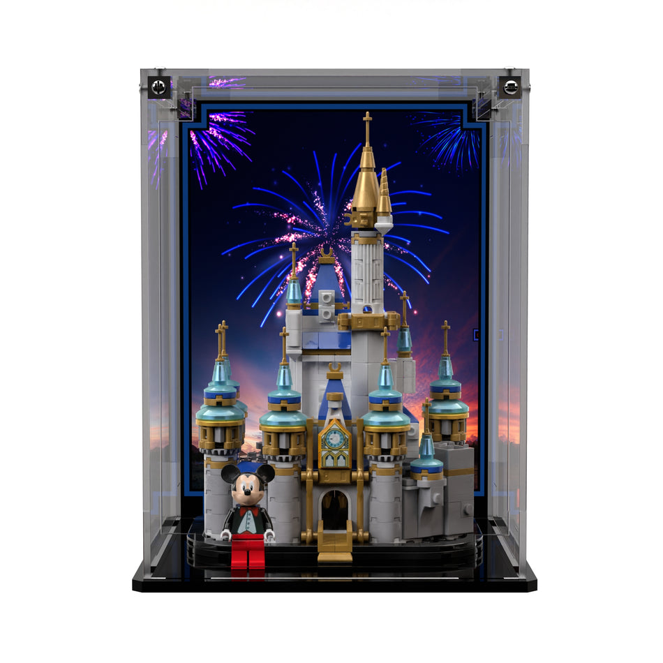Display Case For LEGO® Disney Mini Disney Castle 40478