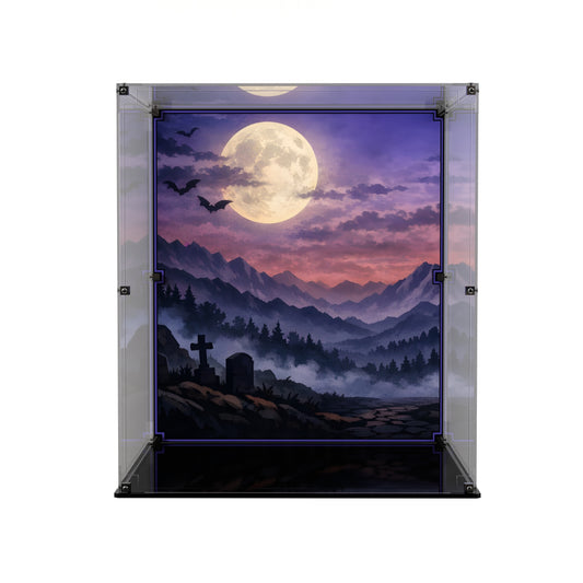 Display Case For LEGO Bricklink Adventure in Transylvania 910049