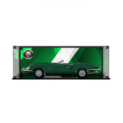Display Case For LEGO Icons Jaguar E-type 11381