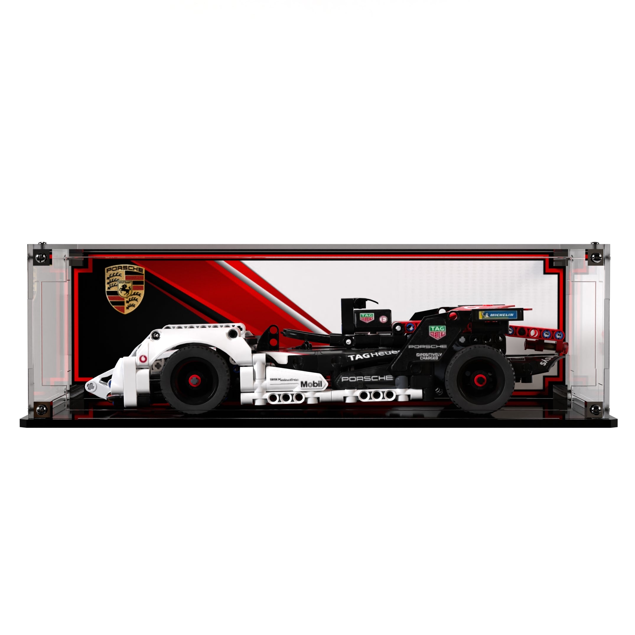 Display Case For LEGO® Technic Formula E® Porsche 99X Electric 42137 - Brick In It