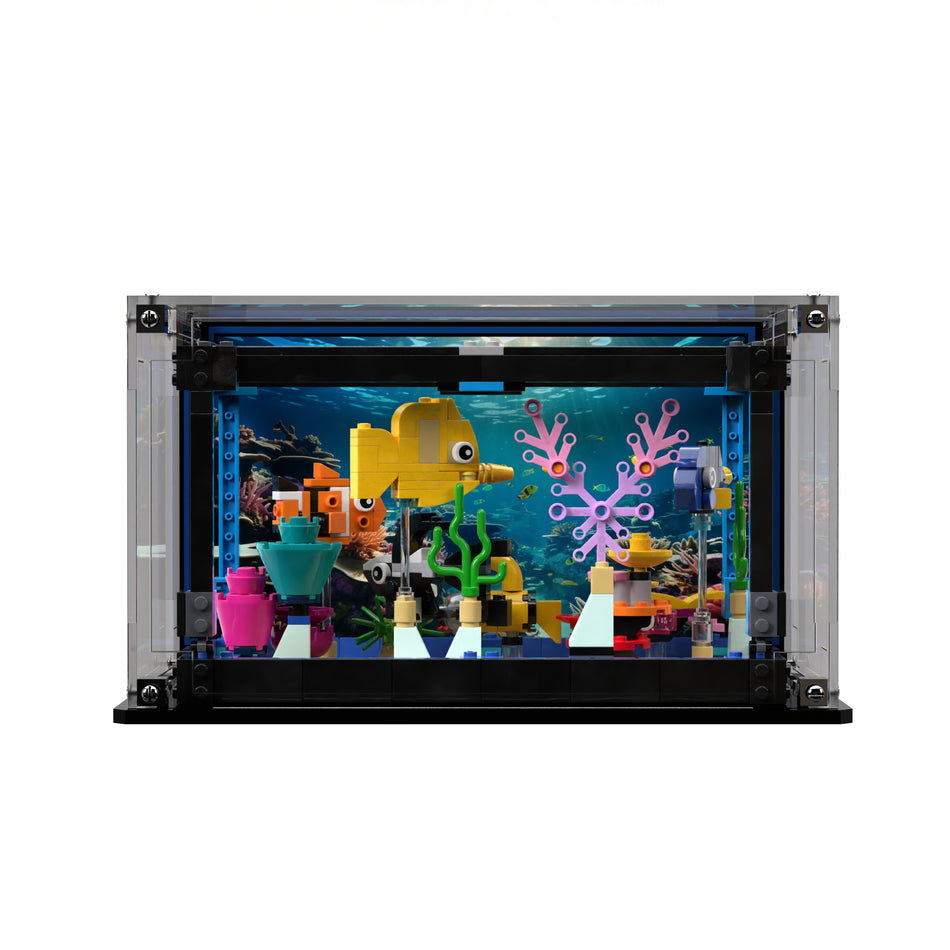 Display Case For LEGO® Creator Fish Tank 31122