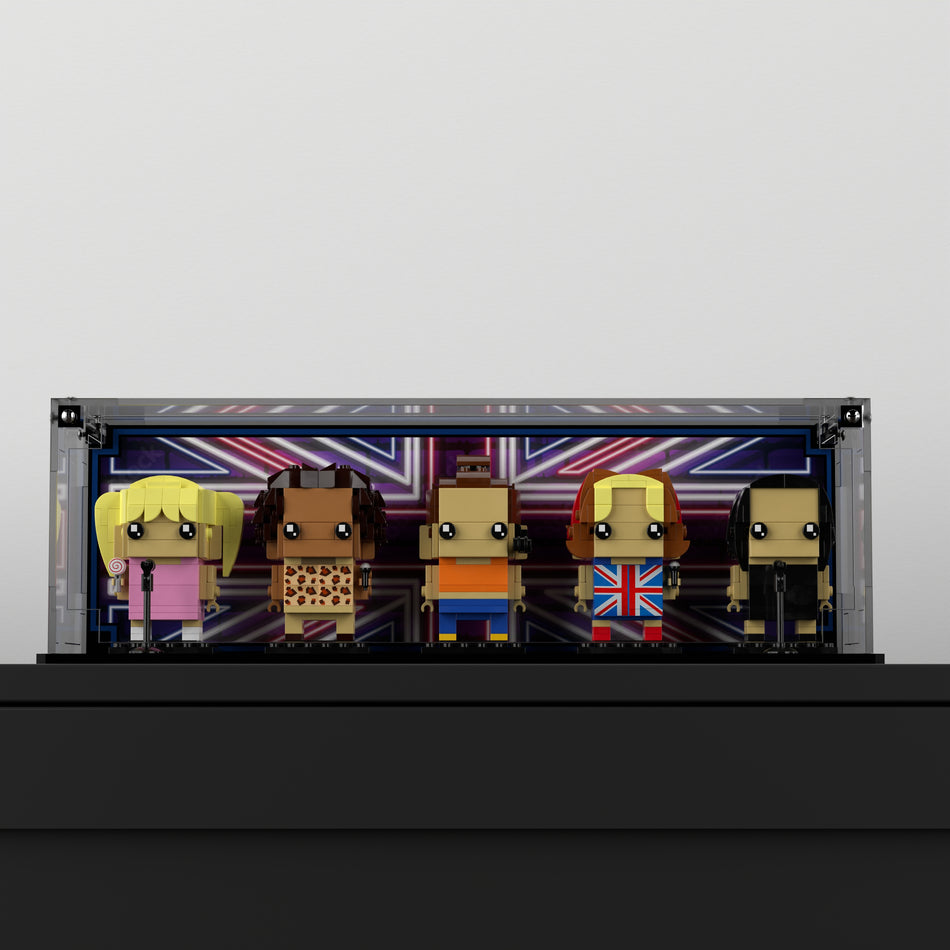 Display Case For LEGO® BrickHeadz Spice Girls Tribute 40548