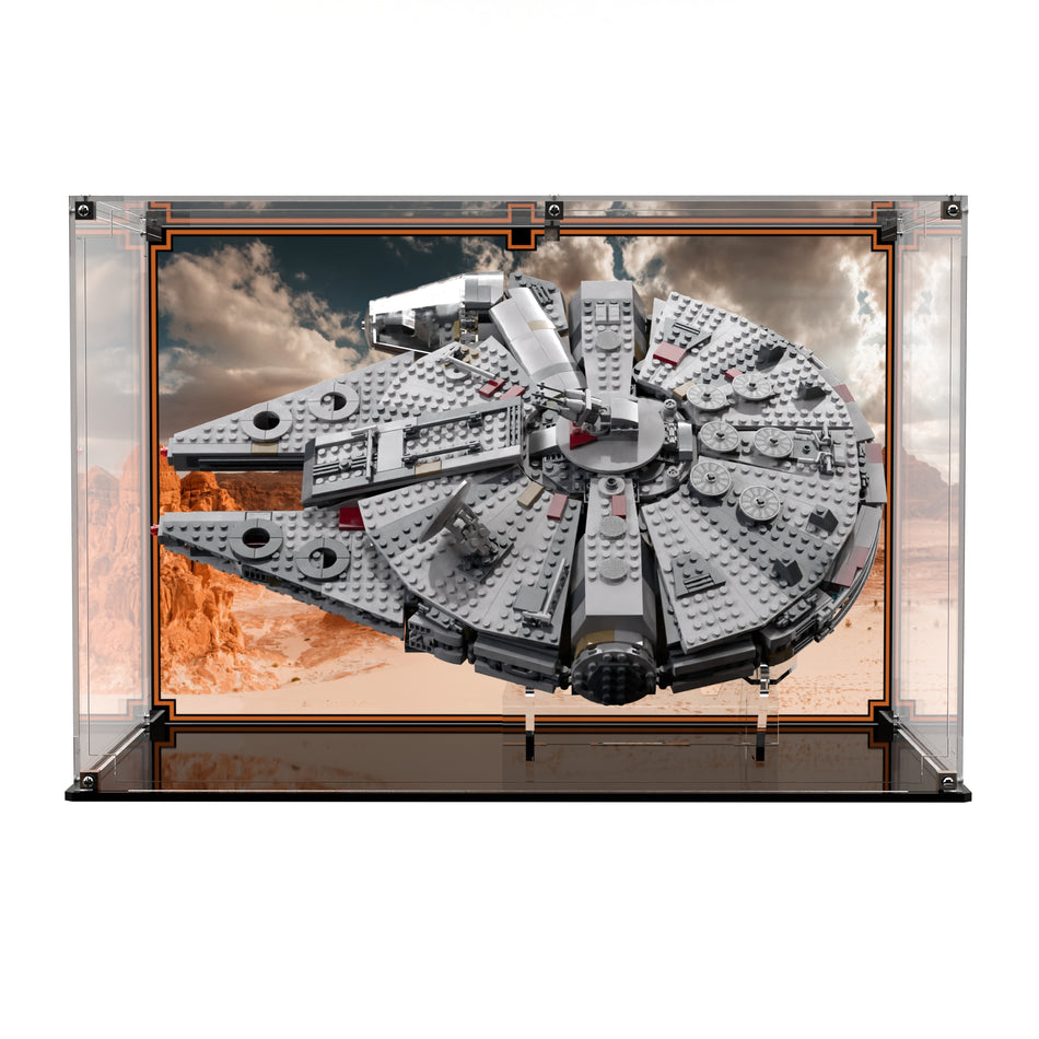 Display Case For LEGO® Star Wars Millennium Falcon™ 75257 - Brick In It