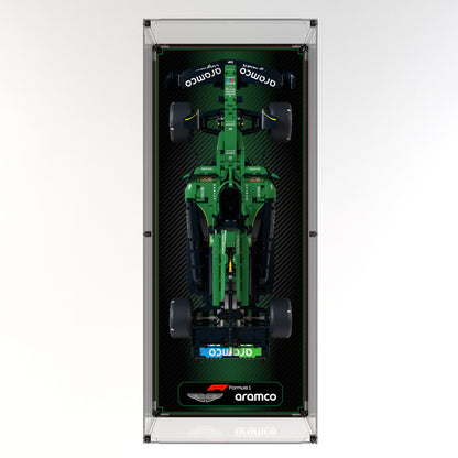 Wall Display Case For LEGO Aston Martin Aramco AMR25 F1 Car 42240