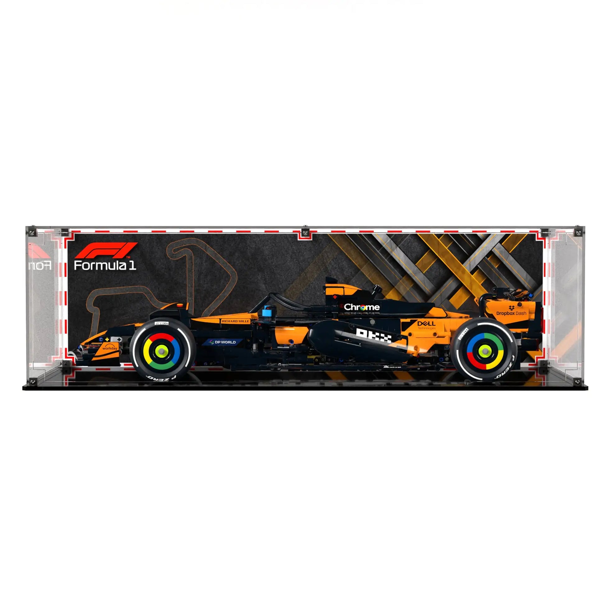 Display Case For LEGO Mclaren Mcl39 F1 Car 42228