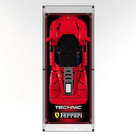 Wall Display Case For LEGO Technic Ferrari Daytona SP3 42143