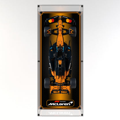 Wall Display Case For LEGO Technics Mclaren Mcl39 F1 Car 42228