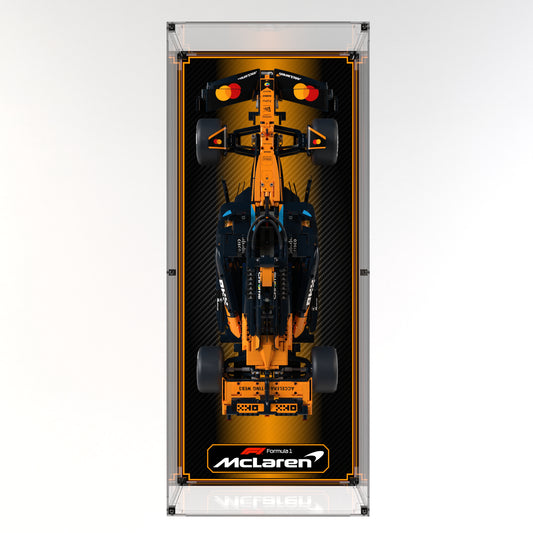 Wall Display Case For LEGO Technics Mclaren Mcl39 F1 Car 42228