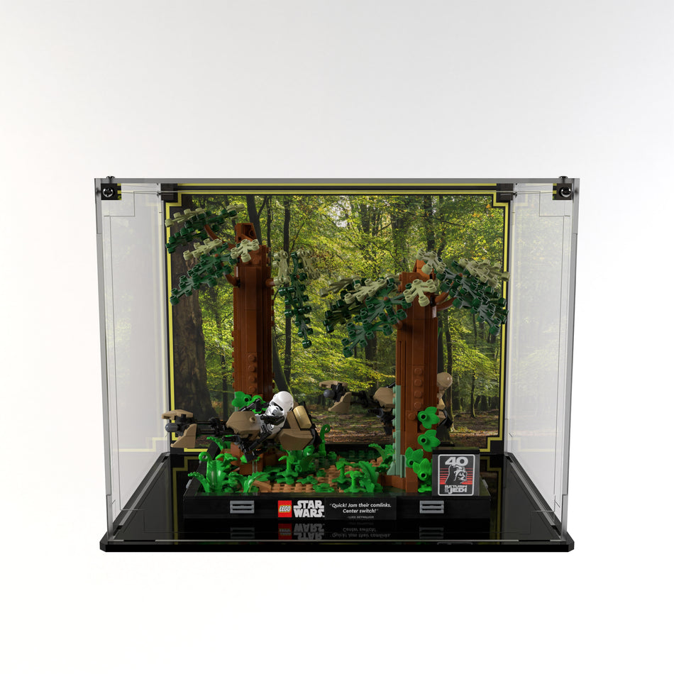 Display Case For LEGO® Star Wars™ Endor™ Speeder Chase Diorama 75353