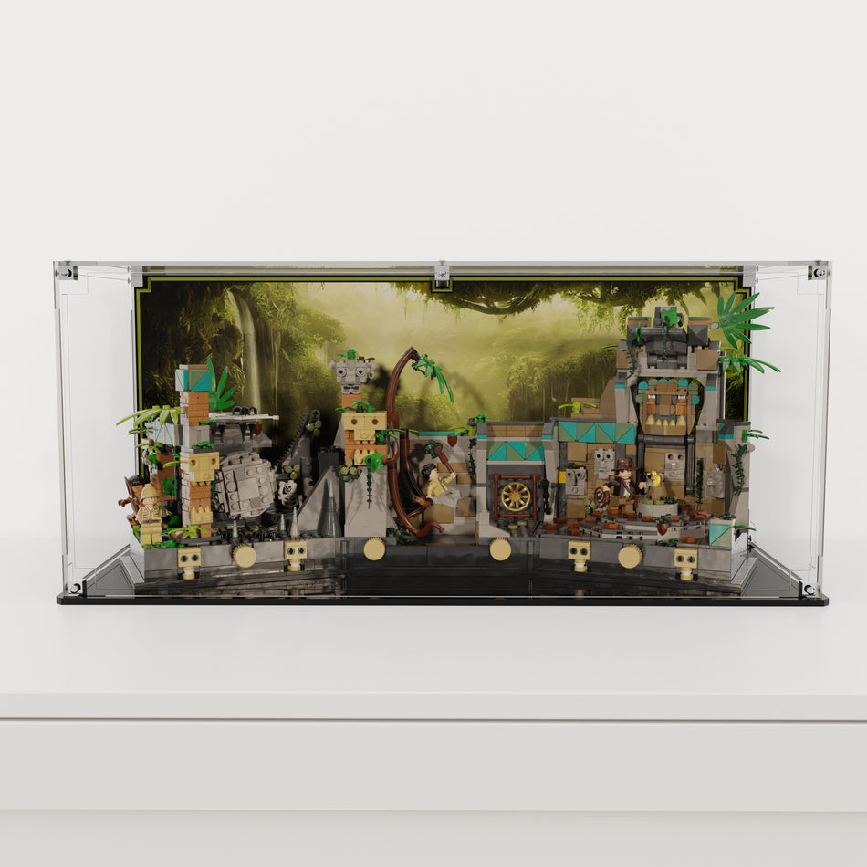Display Case For LEGO® Indiana Jones™ Temple of the Golden Idol 77015