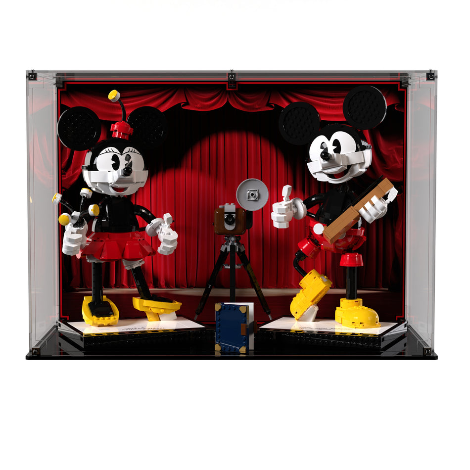 Display Case For LEGO® Disney Mickey Mouse & Minnie Mouse Characters 43179