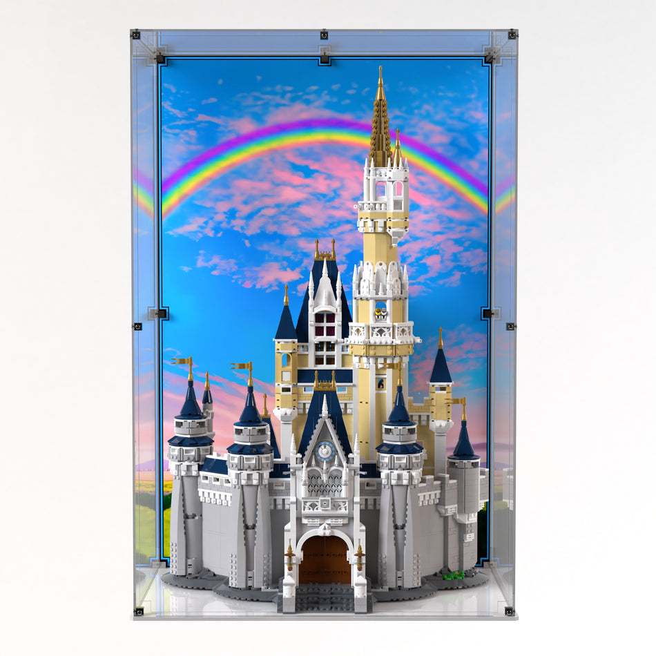 Display Case For LEGO® Disney The Disney Castle 71040 - Brick In It