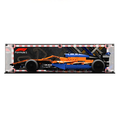 Display Case For LEGO McLaren Formula 1 F1 Race 42141