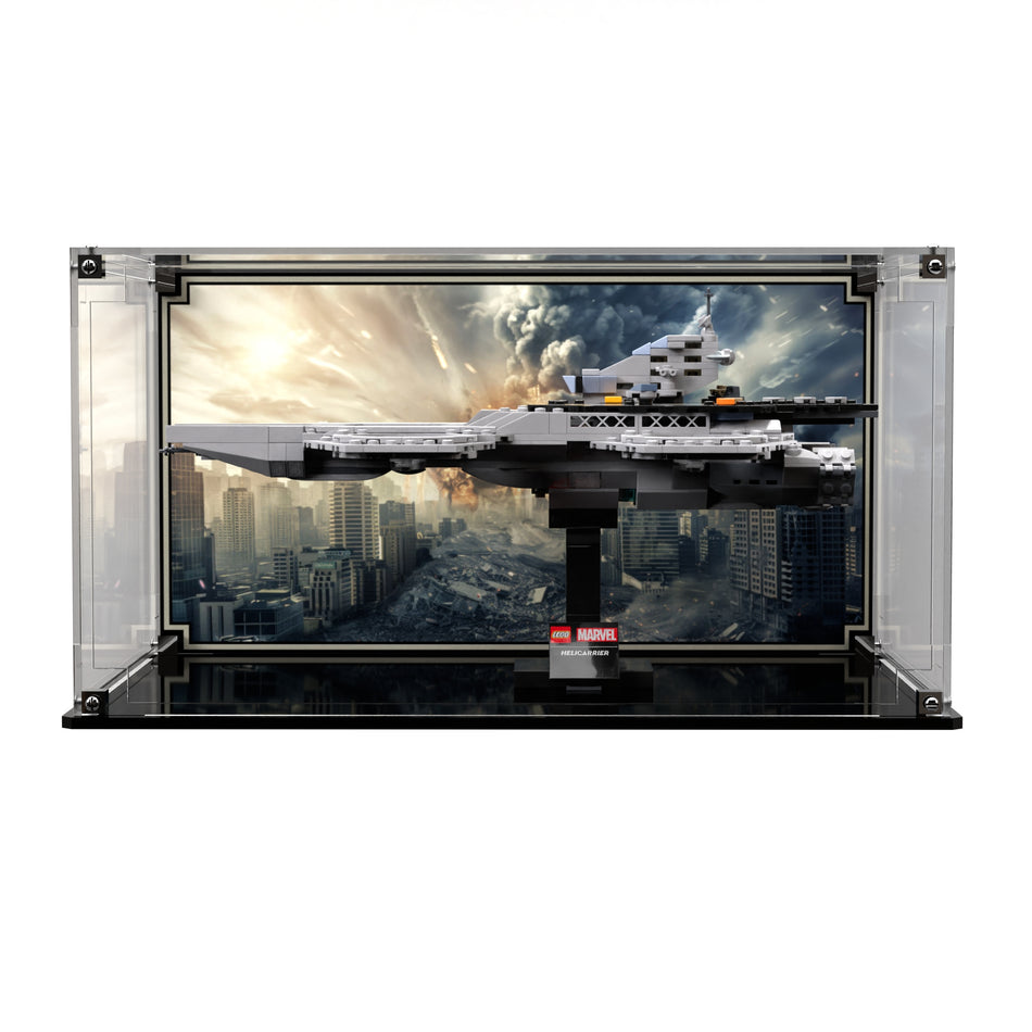 Display Case For LEGO® Marvel The Avengers Helicarrier 76295 - Brick In It