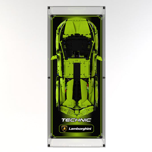 Wall Display Case For LEGO Technic Lamborghini Sián FKP 37 42115