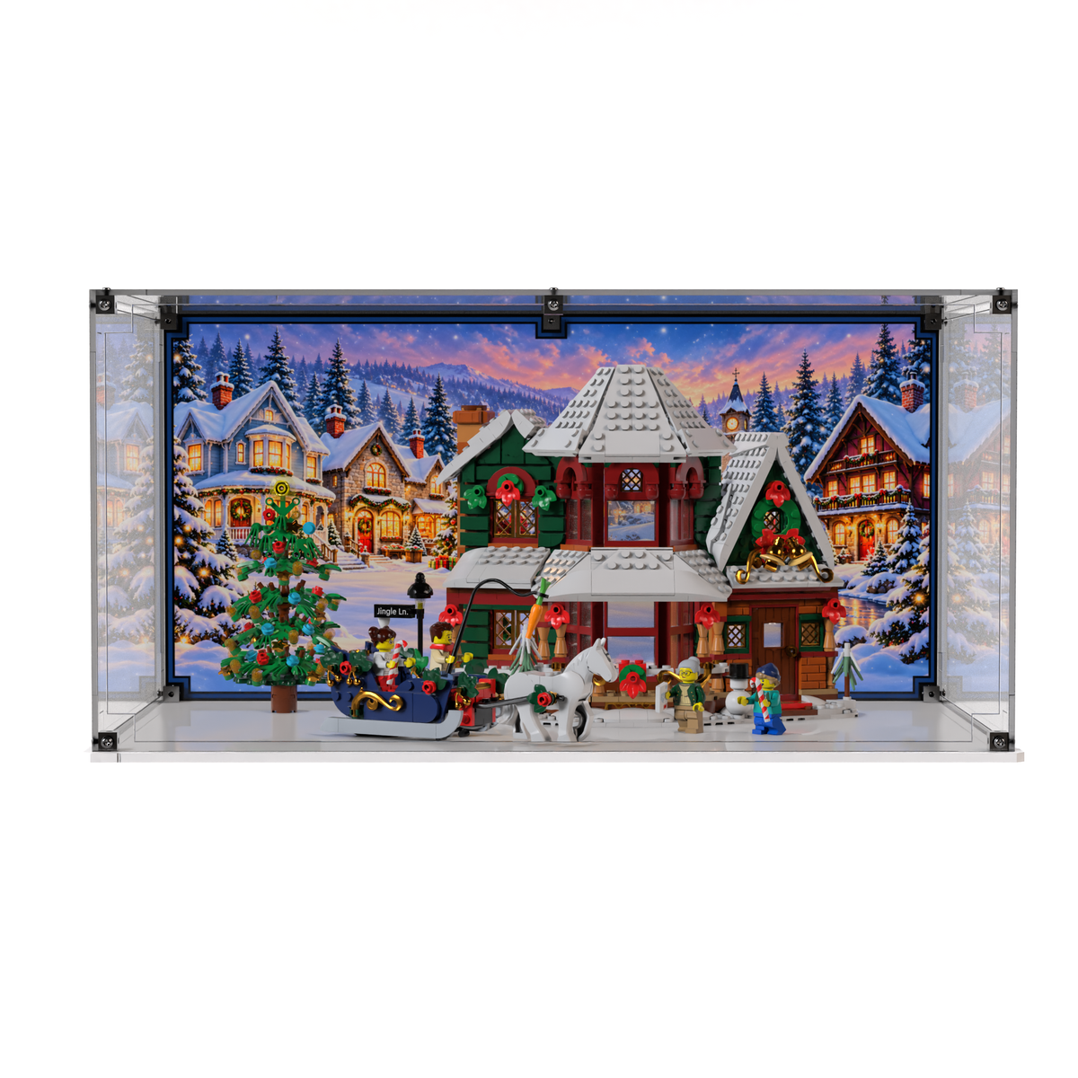 Display Case For LEGO Holiday House 11387
