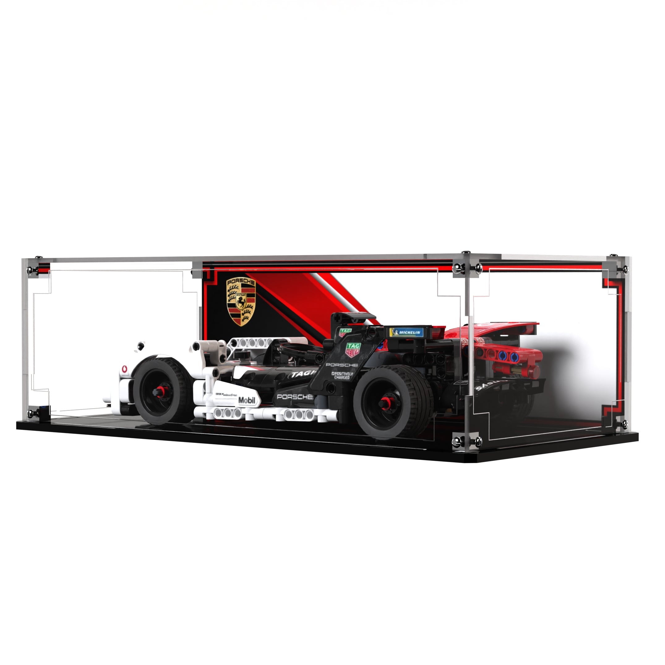 Display Case For LEGO® Technic Formula E® Porsche 99X Electric 42137 - Brick In It