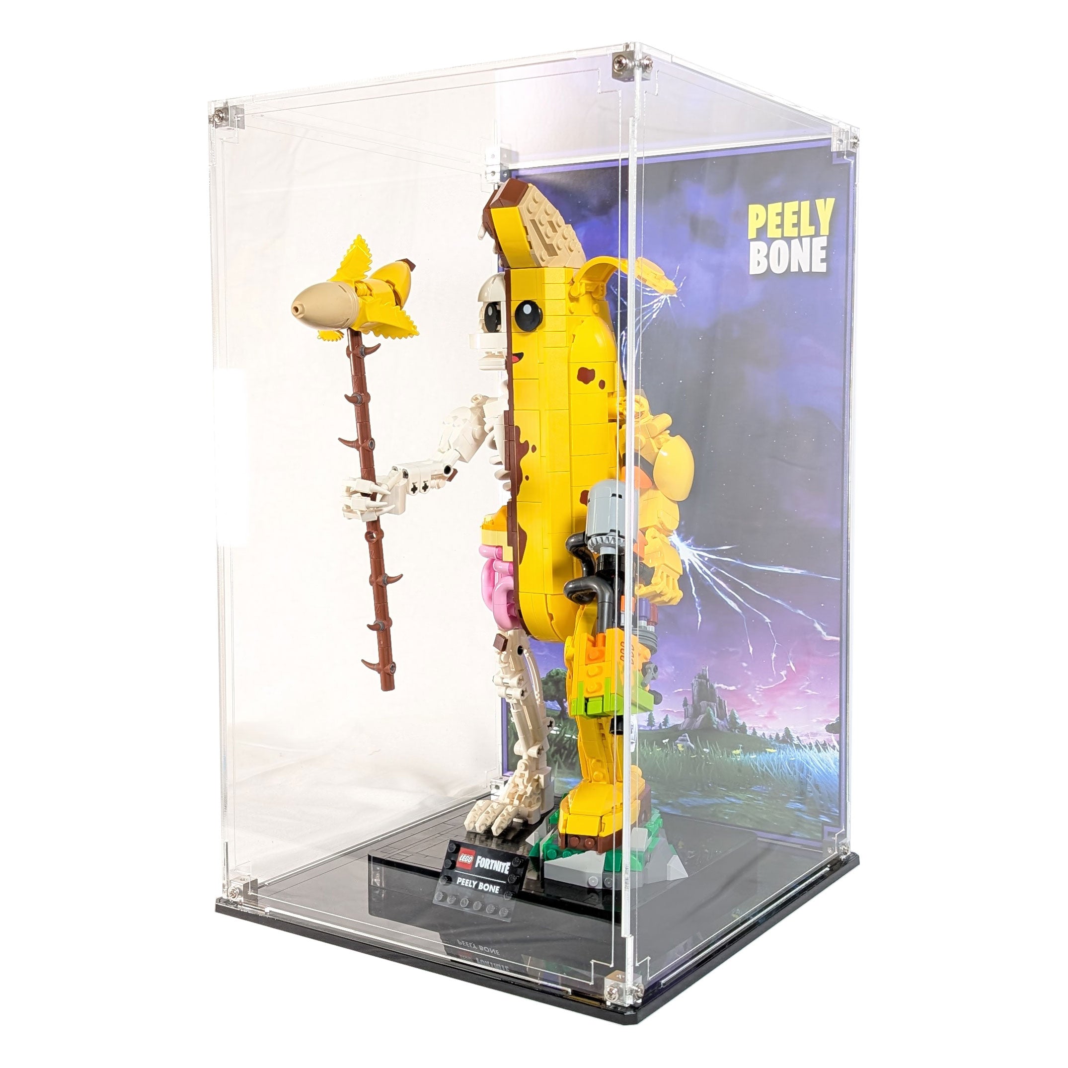 Display Case For LEGO® Fortnite Peely Bone 77072 - Brick In It