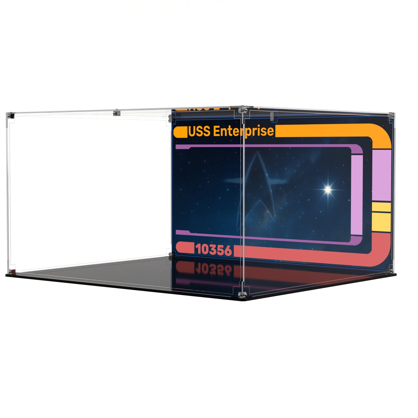 Display Case For LEGO Icons Star Trek: U.S.S. Enterprise NCC-1701-D™ 10356